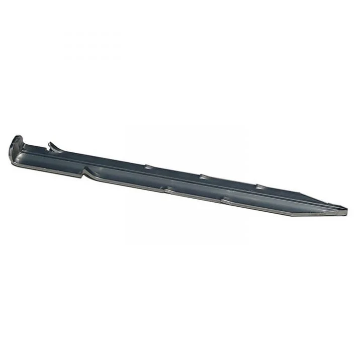 12" Black Aluminum Stake